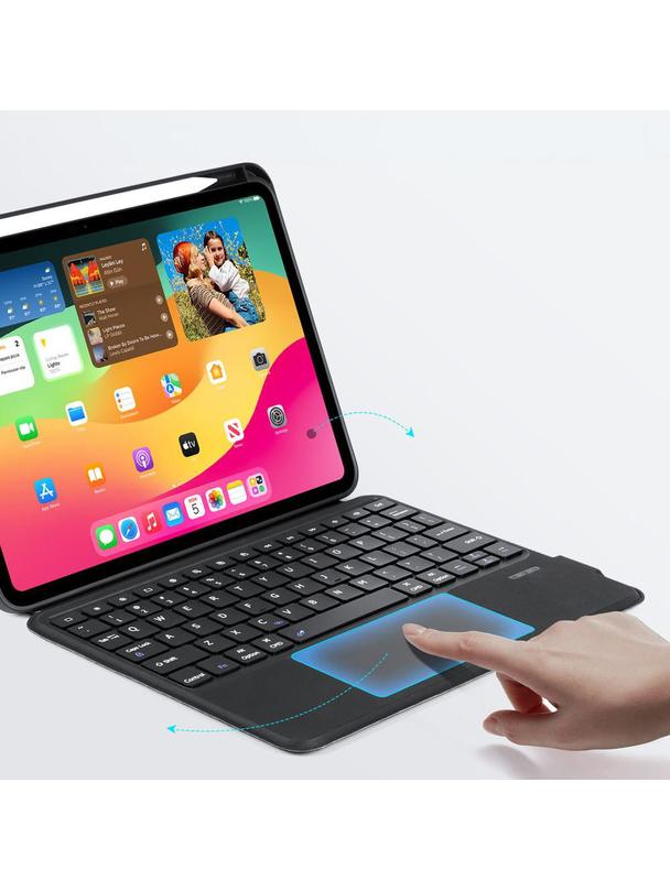 DUX DUCIS etui DK składane z klawiaturą bezprzewodową do iPad Pro 11 (2024) czarne