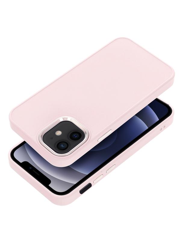 Futerał FRAME do IPHONE 12 Mini pudrowy róż