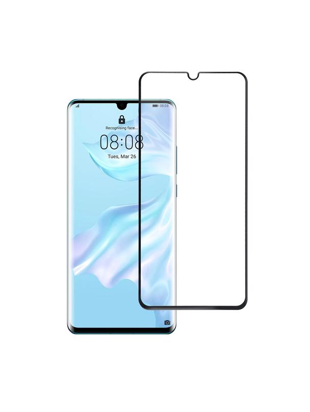 Szkło hartowane do Huawei P30 PRO (full glue / case friendly) Blue Star 5D czarne