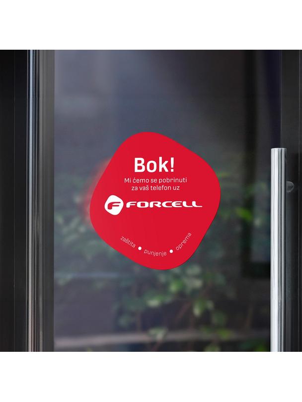 Naklejka na szybę Forcell