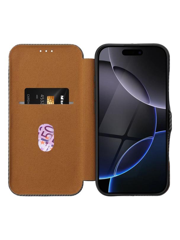 Kabura FOLIO Side Magnet do IPHONE 16 PRO MAX szary