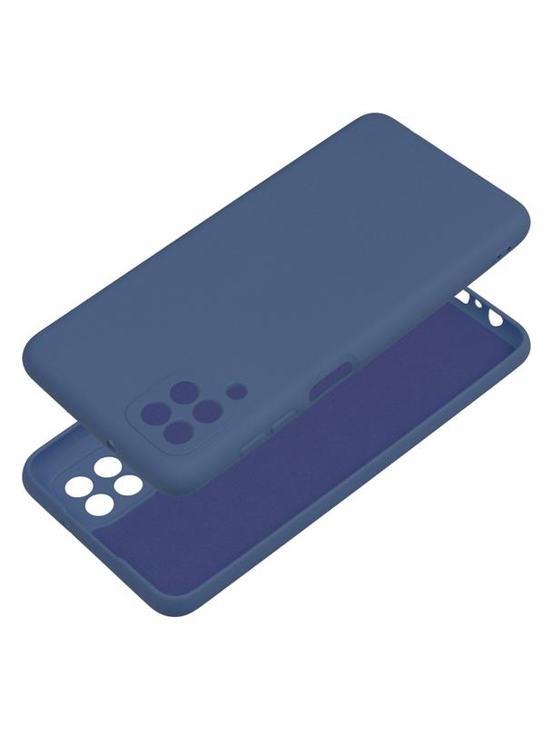 Futerał SILICONE do SAMSUNG A12 niebieski