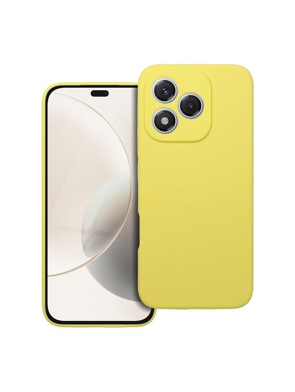 Futerał SILICONE 2mm do HONOR 400 Lite żółty