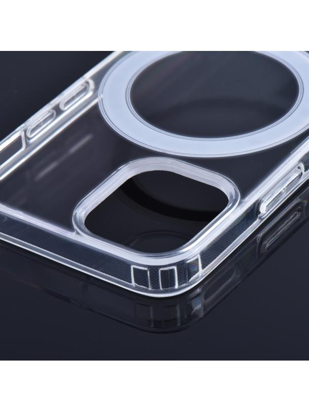Futerał CLEAR MAG COVER kompatybilny z MagSafe do IPHONE 15 Pro Max transparentny