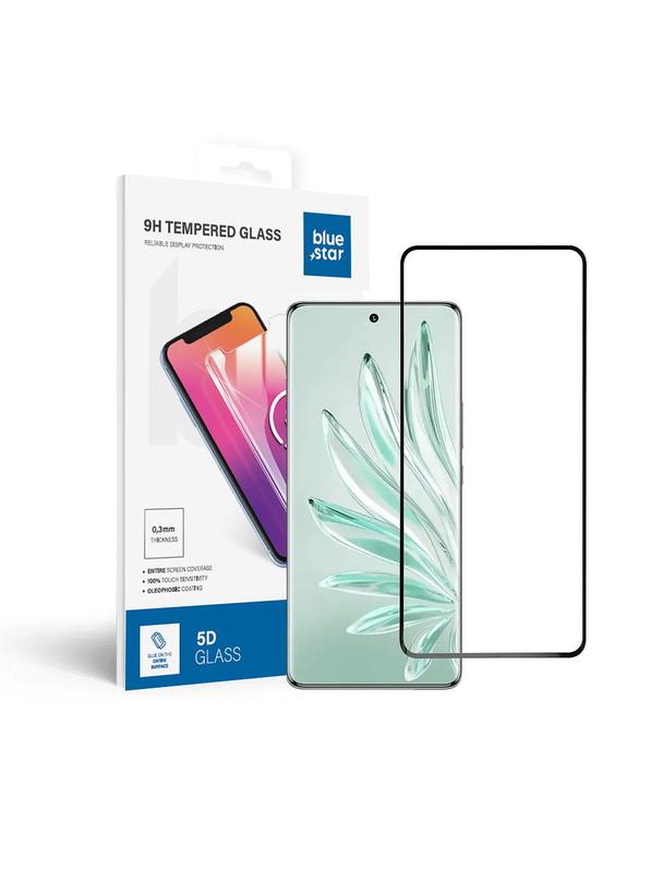 Szkło hartowane do Honor 70 Blue Star 5D czarne