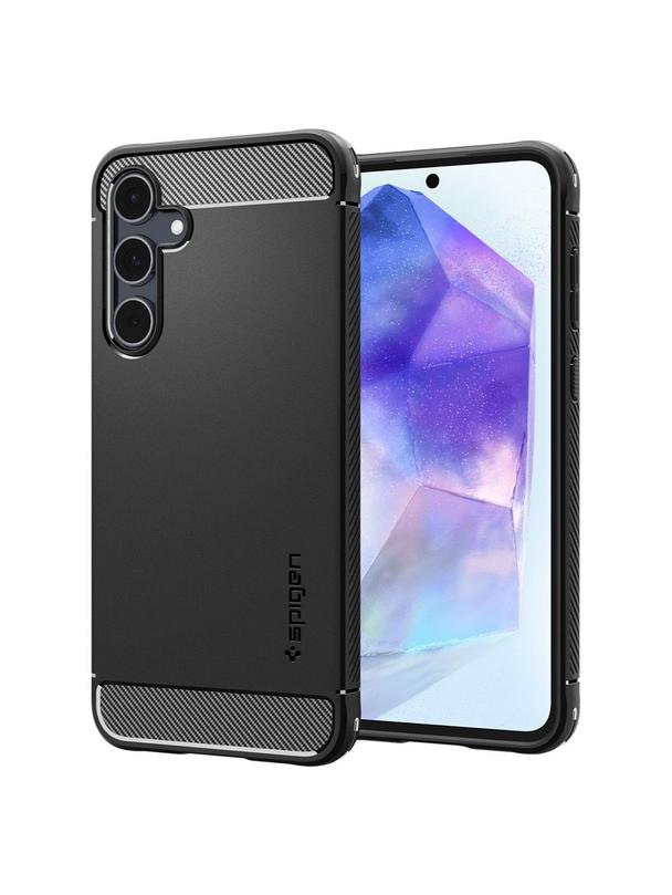 SPIGEN futerał RUGGED ARMOR do SAMSUNG A55 5G matte black