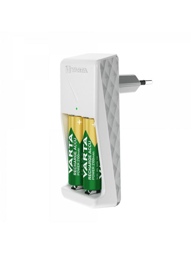 VARTA ładowarka MINI CHARGER 57656 + 2 x bateria akumulatorowa R6 (AA) 2100mAh