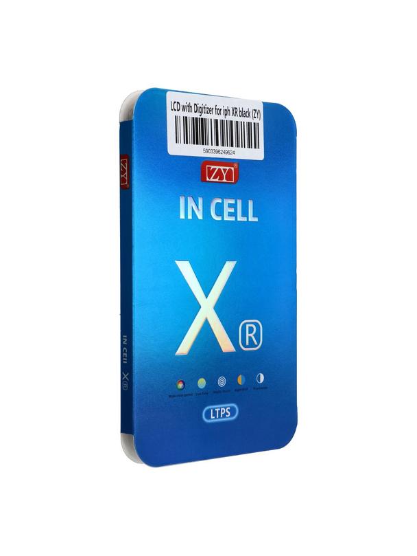 Wyświetlacz do iPhone Xr z ekranem dotykowym czarnym (ZY-LTPS)