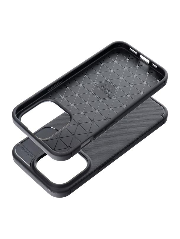 Futerał CARBON PREMIUM do IPHONE 15 Pro czarny