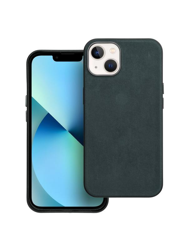 Futerał WOVEN MAG COVER kompatybilny z MagSafe do IPHONE 13 zielony