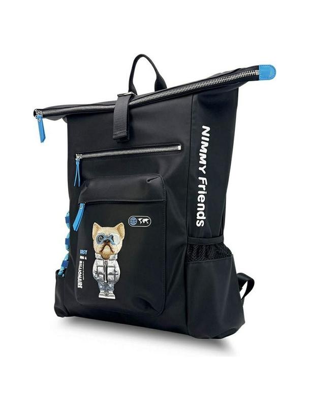 NIMMY plecak na laptop COOL&CUTE 2.0 Dog czarny