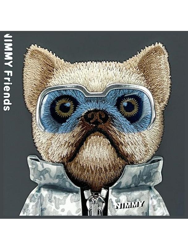 NIMMY futerał COOL&CUTE 2.0 Dog do IPHONE 15 czarny