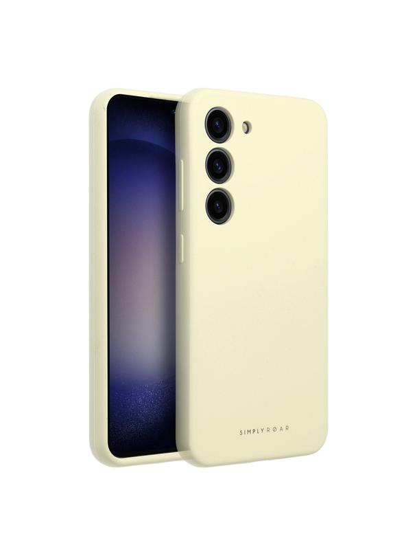 ROAR futerał CLOUD SKIN do SAMSUNG S25 Plus 5G Jasnożółty