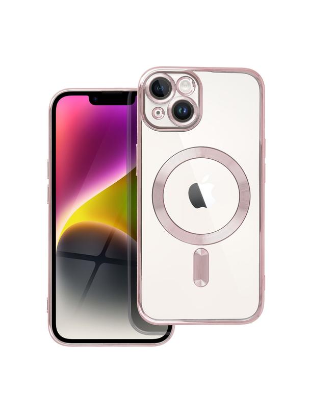 Futerał ELECTRO MAG COVER kompatybilny z MagSafe do IPHONE 14 złoty róż