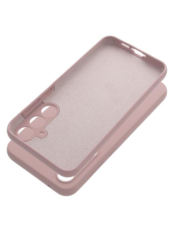 Futerał SILICONE 2mm do SAMSUNG A55 5G pudrowy róż