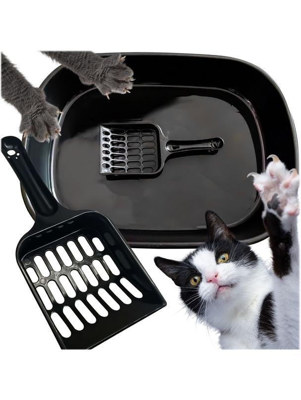 Kuweta dla kota z łopatką RC-K-849 czarna