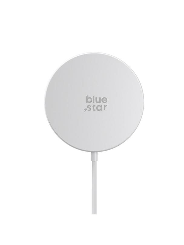 Ładowarka bezprzewodowa BLUE STAR Charing Pad 15w kompatybilna z MagSafe biała