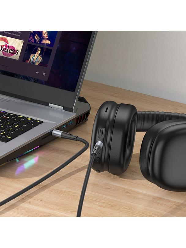 Kabel AUX Jack 3,5 mm do Jack 3,5 mm Hoco 1 m UPA22 czarny