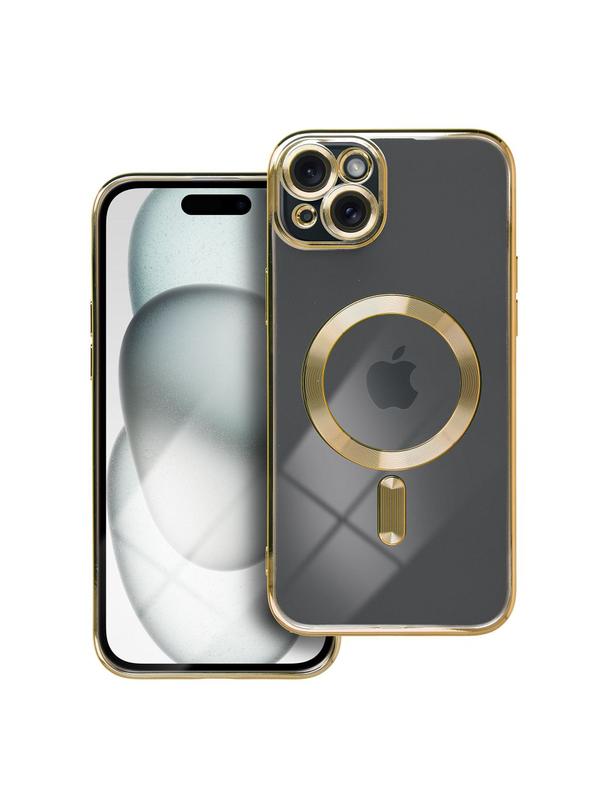 Futerał ELECTRO MAG COVER kompatybilny z MagSafe do IPHONE 15 Plus złoty