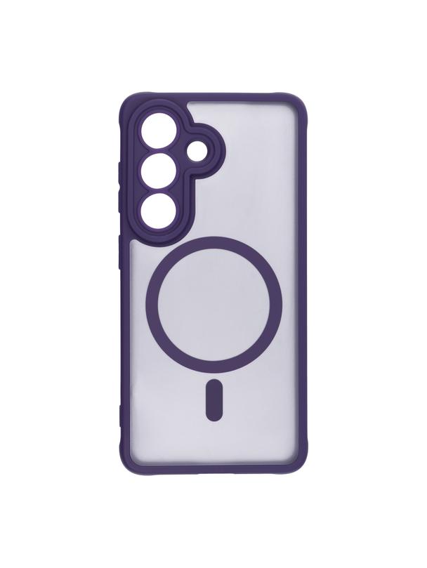 Futerał do Samsung S26 Full Matte Mag Cover zgodny z MagSafe fioletowy