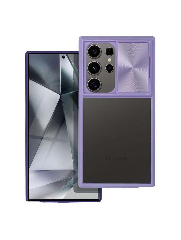 Futerał SLIDER do SAMSUNG S24 Ultra fioletowy