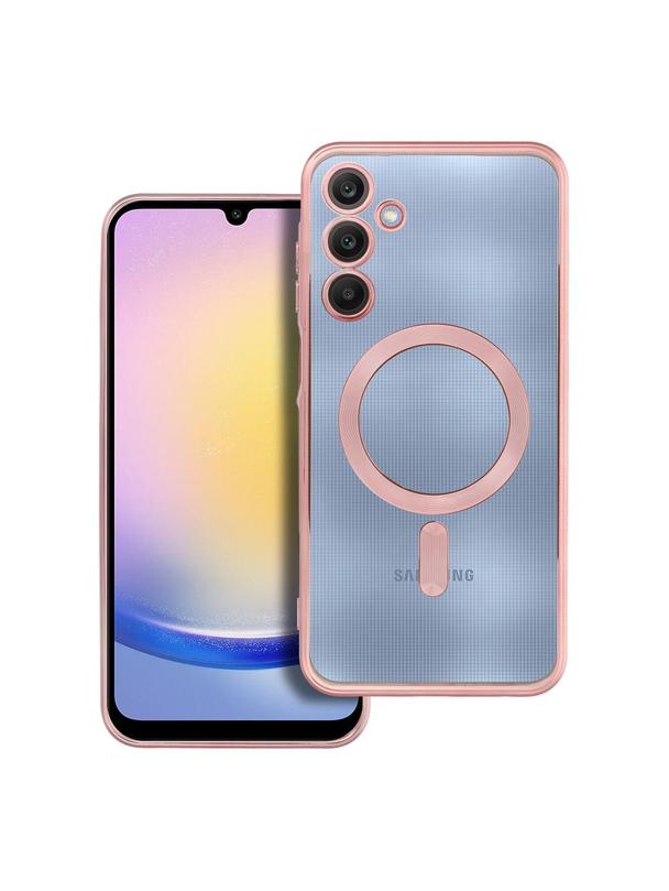 Futerał ELECTRO MAG COVER kompatybilny z MagSafe do SAMSUNG A25 złoty róż