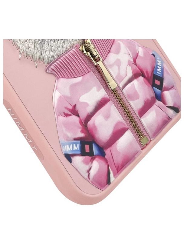 NIMMY futerał COOL&CUTE 2.0 Cat do IPHONE 15 Pro różowy