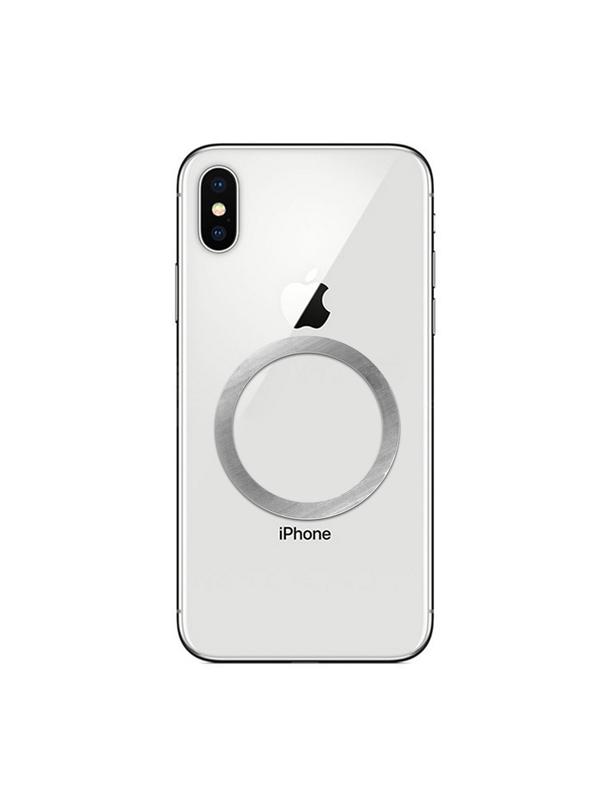 Blaszki uniwersalne / ring / magnesy magnetyczne kompatybilny z MagSafe srebrne
