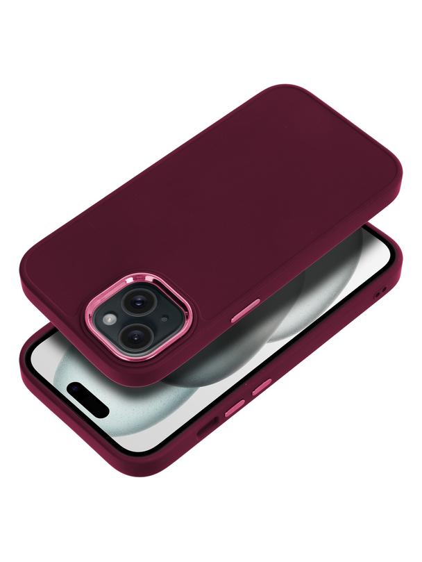 Futerał FRAME do IPHONE 15 fioletowy