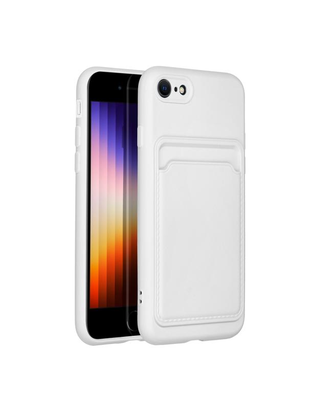Futerał CARD CASE do IPHONE 7 / 8 / SE 2020 / SE 2022 biały
