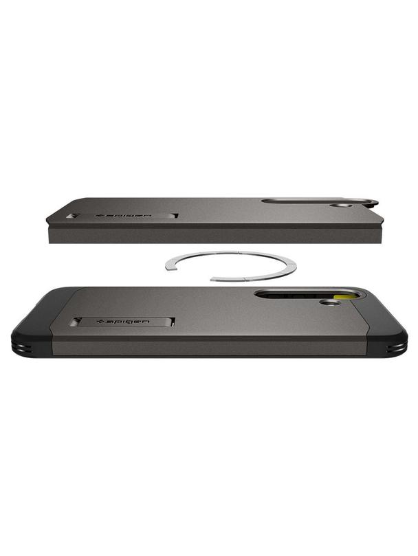 SPIGEN futerał TOUGH ARMOR kompatybilny z MagSafe do SAMSUNG S25 Plus gunmetal