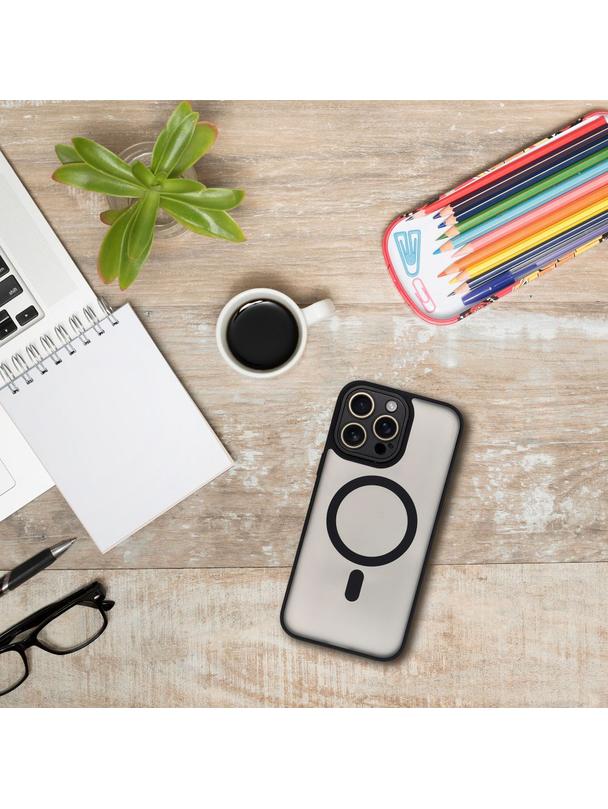 Futerał VARIETE MAG COVER kompatybilny z MagSafe do SAMSUNG A36 czarny