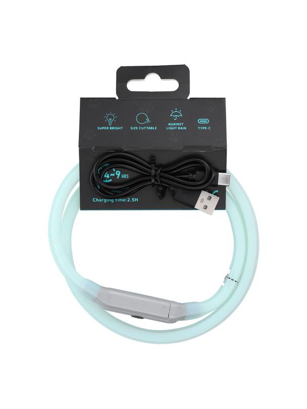 Silikonowa obroża dla zwierząt LED LLFG24034