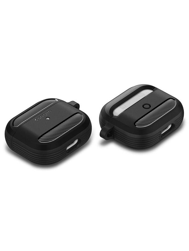 SPIGEN futerał RUGGED ARMOR do AIRPODS 3 2021 matte black