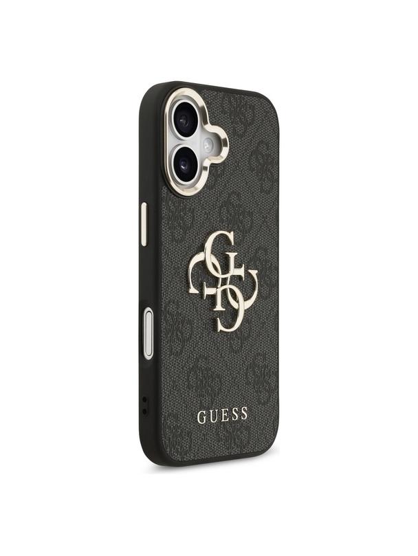 GUESS futerał do IPHONE 17 GUHCP17S4GMGCGR (PU W/ Big 4G Classic Logo) złoto czarny