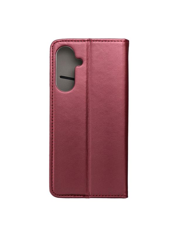 Kabura SMART MAGNETO do SAMSUNG A17 burgundowy