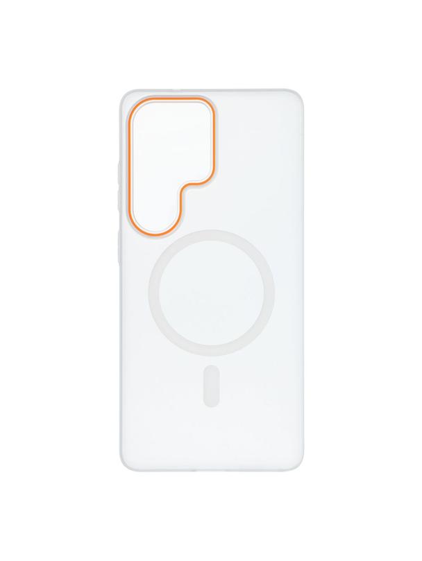 Futerał do Samsung S26 ULTRA Go Orange zgodny z MagSafe transparentny