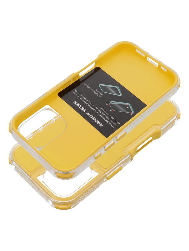 Futerał MATRIX do IPHONE 16 żółty