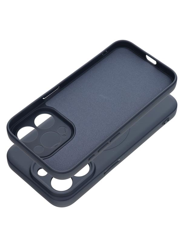 Futerał SILICONE MAG COVER kompatybilny z MagSafe do IPHONE 15 Pro tytanowy niebieski