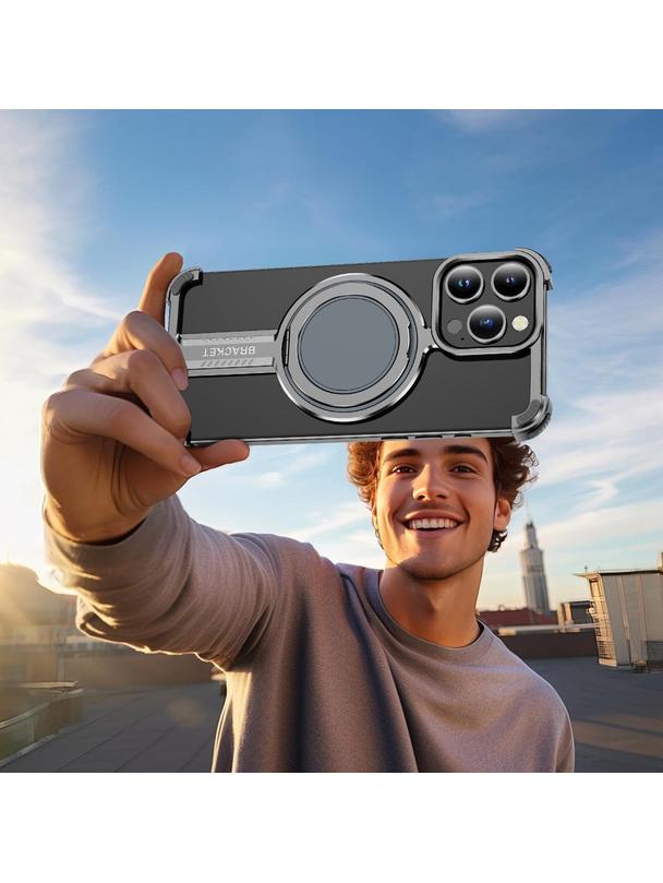 Futerał TITANIUM Bracket do IPHONE 12 / 12 PRO pustynny złoty