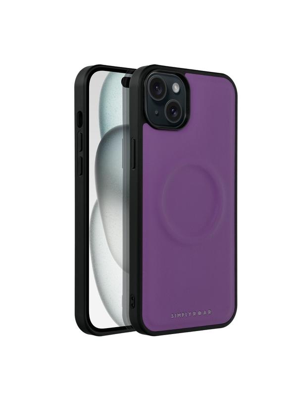 ROAR futerał MAG MORNING do IPHONE 15 Plus Fioletowy