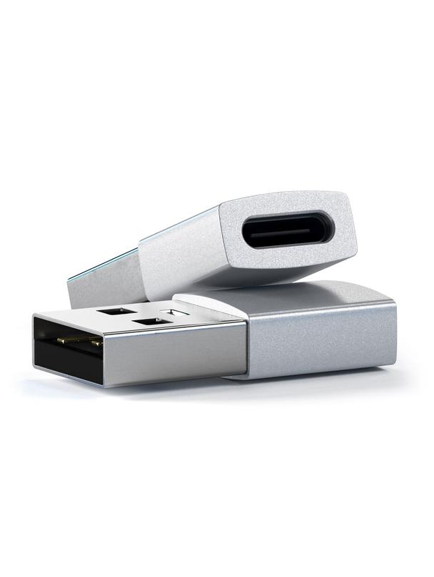 Adapter USB A / USB C Satechi ST-TAUCS srebrny