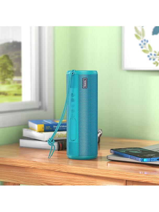 Głośnik bluetooth z latarką 2 x 15W 2h Hoco HC11 peacock niebieski