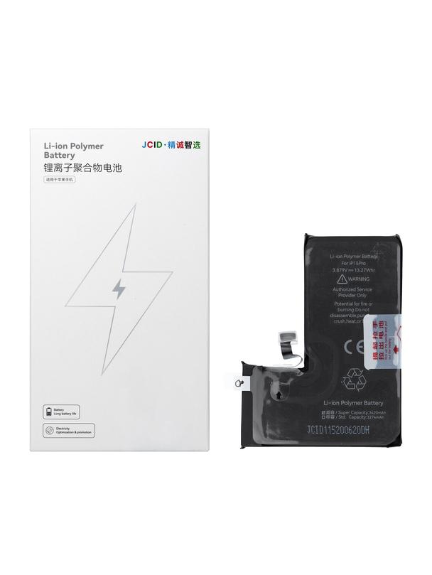 JCID Bateria do iPhone 15 Pro 3430 mAh (zwiększona pojemność)