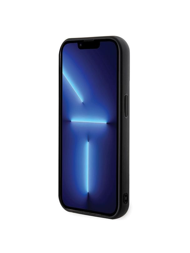 KARL LAGERFELD futerał do IPHONE 15 Pro KLHCP15L3DMBKCK (3D Logo Glitter) czarny