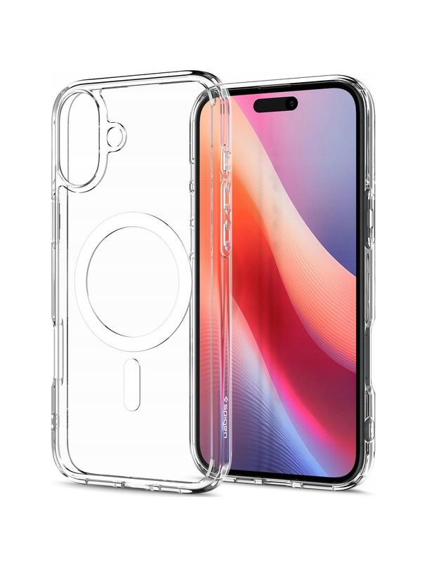 SPIGEN futerał ULTRA HYBRID MAG kompatybilny z MagSafe do IPHONE 16 white