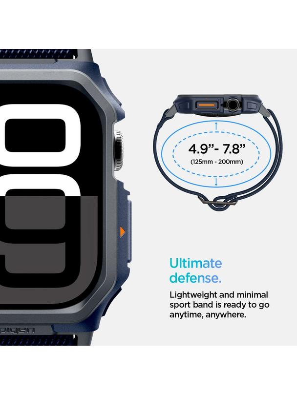 Futerał SPIGEN Lite Fit ”PRO” do Apple Watch 10 (46 MM) navy blue