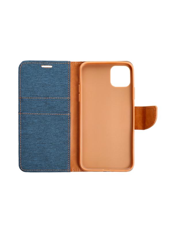 Kabura CANVAS Book do SAMSUNG A71 granatowy