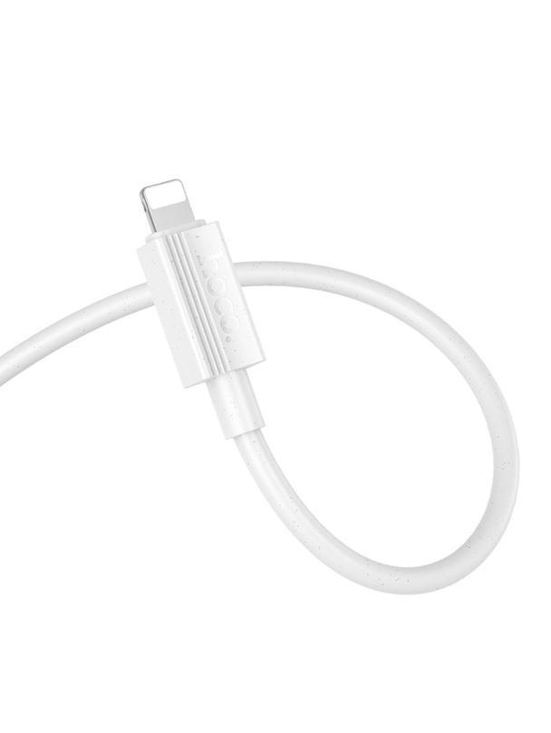 Kabel USB A do Lightning Hoco 2,4A 1 m X107 biały