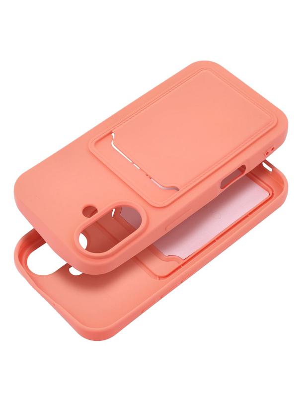 Futerał CARD CASE do IPHONE 16 różowy